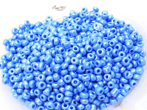 African/Nigerian  Delica Seed Beads Crystal Bugle Beads Small Tube Crystal Bugle Beads/Small SKY BLUE Crystal Bugle Beads/Very high Quality Beads Jewellery Making - PrestigeApplause Jewels 