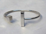 Beautiful Silver Cuff Bangle for Ladies Gift