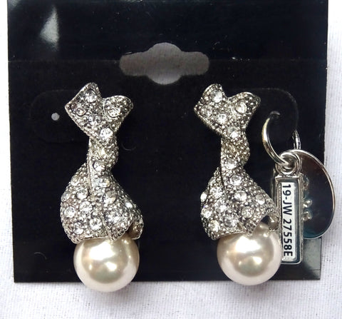 Quality Bow Pearl Beautiful Earring Jewellery Gift for Ladies