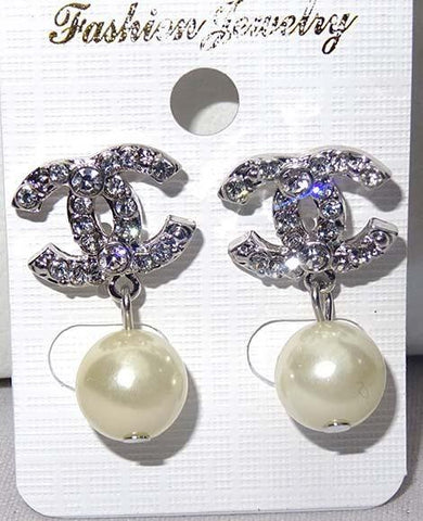 Popular White Pearl Beautiful Earring Prom Cocktail Bride Bridemaids Jewellery Gift for Ladies