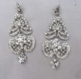 Beautiful Bold Big Crystal Cocktail Party Earring Jewellery