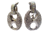 Beautiful Full Heavy Crystal Bold Big Cocktail Party Earring Jewellery - PrestigeApplause Jewels 