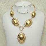 New Design Beautiful Fashion Party Necklace Earring Bracelet Jewellery set