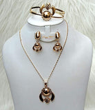 Beautiful Retro Simple Design Necklace Earring Jewellery Set