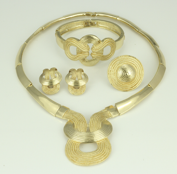 African Gold Plated Jewelry Sets UK