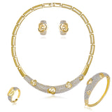 Simply Fashion Trendy Party Necklace Earring Fashion Set