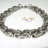 Solid Sterling Silver 20 mm Heavy Double Cable LinkChain Bracelet Lobster