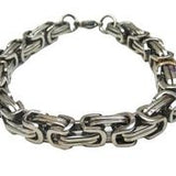 Solid Sterling Silver 20 mm Heavy Double Cable LinkChain Bracelet Lobster